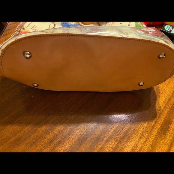 Silver Blue Clear Plastic Tote W/Fabric Insert NWT - Picture 13 of 16